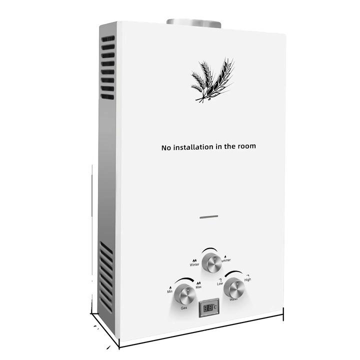 Incalzitor instant, 16L, design compact, eficienta energetica ridicata