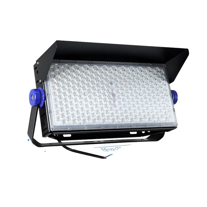 500 W-os LED reflektor, vízálló kialakítás, 2000-65000 lumen, állítható rögzítés