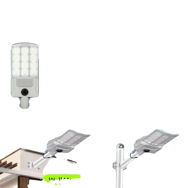 Napelemes utcai lámpa, 5000 W, távirányítóval, IP67 vízálló, alumínium, tartós kialakítás