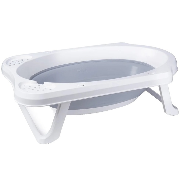 Бебешка вана, компактен дизайн, функции за безопасност, 82x48x24см, 33 литра