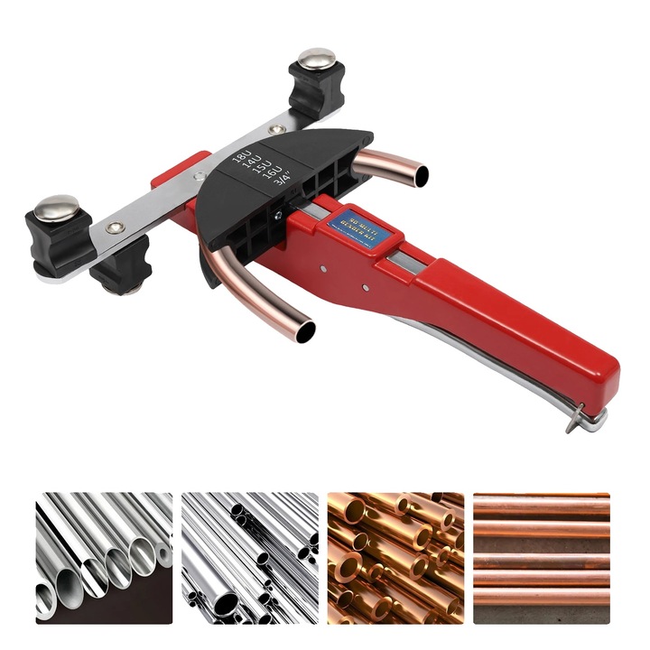 Kézi csőhajlító fogó, tartós konstrukció, hőálló kivitel