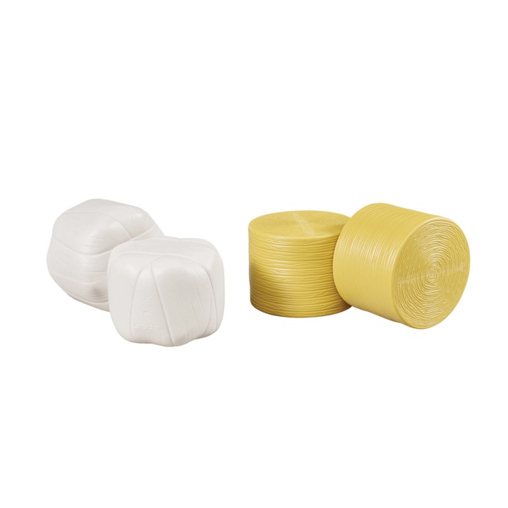 Set utilaje de constructie de jucarie Bruder 02345, 2 piese, 1:16