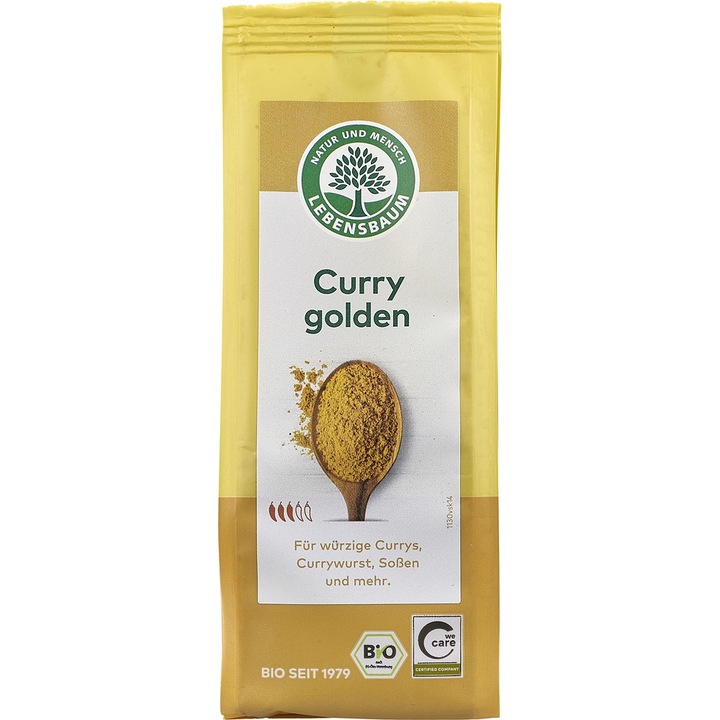 Curry auriu bio, 50g