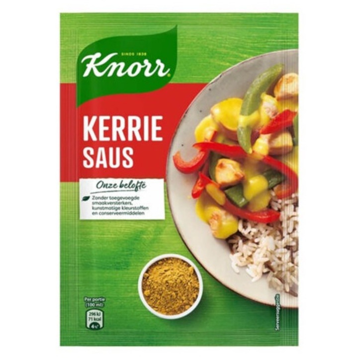 Sos Knorr, curry, 24 grame