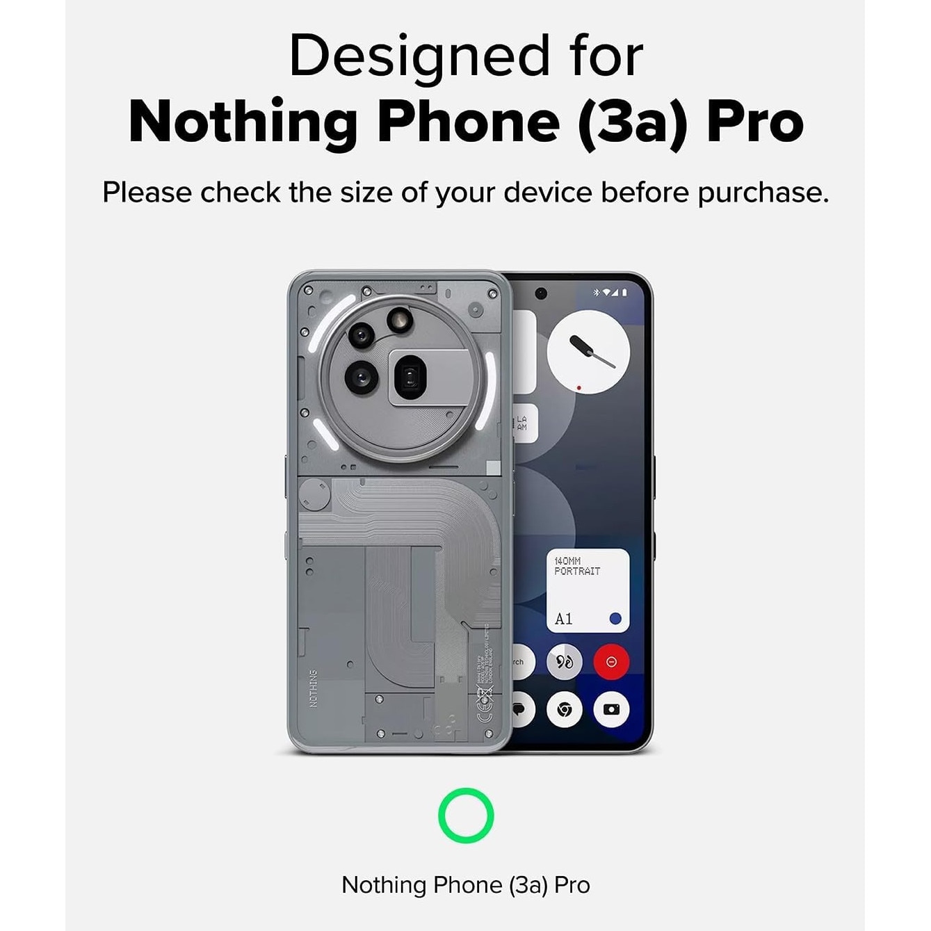 Set 2 Folii Protectie Camera Transparent pentru Nothing Phone 3A Pro, Sticla Securizata 9H, AntiShock