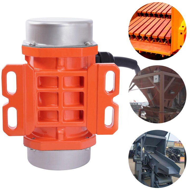 Motor de vibratii, mini, cupru pur, rezistent la 180°C, rotor de precizie, rulmenti din otel 45, functionare stabila