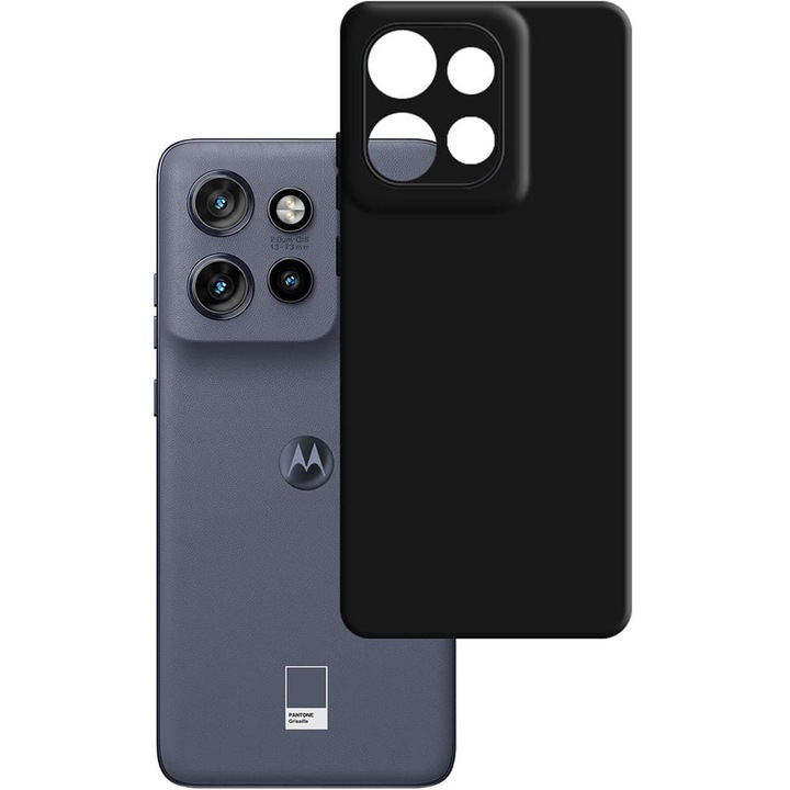 Калъф, 3mk Matt Case за Motorola Edge 50 Neo, Матово Черно