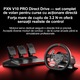 PXN V10 Pro – Състезателен волан Direct Drive с реалистична обратна връзка 3,2 Nm, съвместим с Xbox Series X|S, PS4 и PC – Премиум комплект за автомобилни симулатори