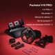 PXN V10 Pro – Състезателен волан Direct Drive с реалистична обратна връзка 3,2 Nm, съвместим с Xbox Series X|S, PS4 и PC – Премиум комплект за автомобилни симулатори