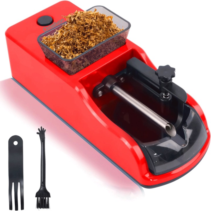 Masina de rulat tuburi de tigari masina de rulat tigari masina electrica de umplere a tuburilor Masina ，3 dimensiuni tuburi metalice (8mm, 6.5mm, 5.5mm)