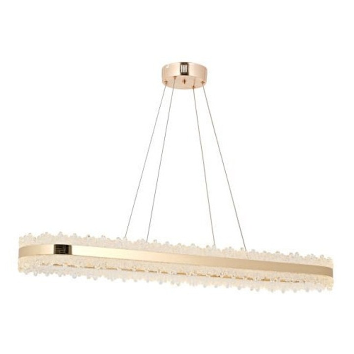 LED полилей HubRom, ARES Златист 5100-0384-54 100x35xВмакс100 см Топла, Студена, Неутрална светлина