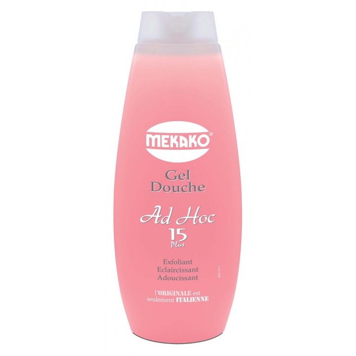 Hámlasztó tusfürdő gél, semleges pH-jú, 500 ml, Mekako