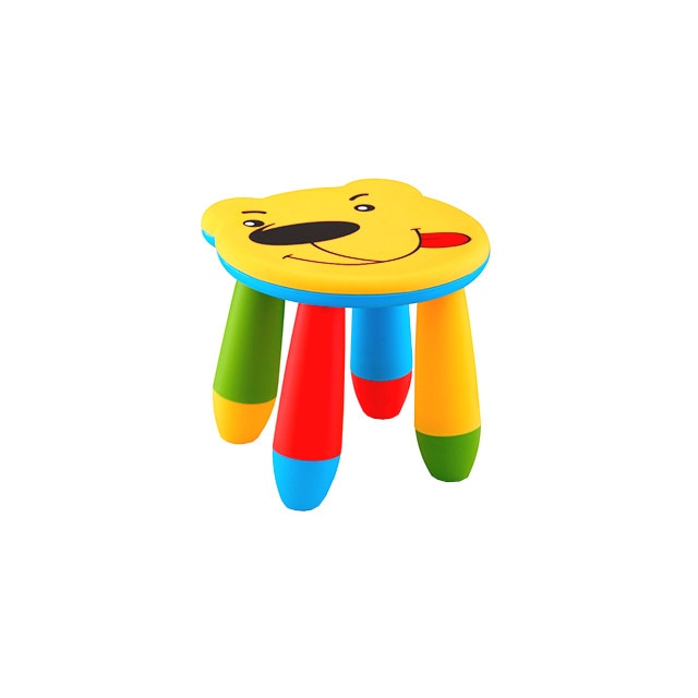 Scaunel pentru copii URSULET culoare galbena