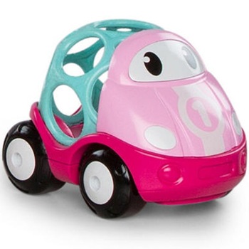 Go Bright Starts Grippers - Masinuta Vesela, Masina Roz Go Bright Starts Grippers - Masinuta Vesela, Masina Roz