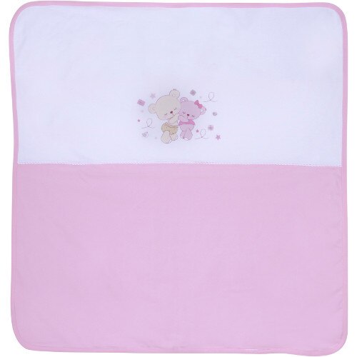 Patura Lorelli Bumbac Za Za 90 x 90, Pink