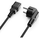Cablu de alimentare, Power Cord C13, 250V-10A, 3m lungime, Monitor, PC, Printer, TV, negru