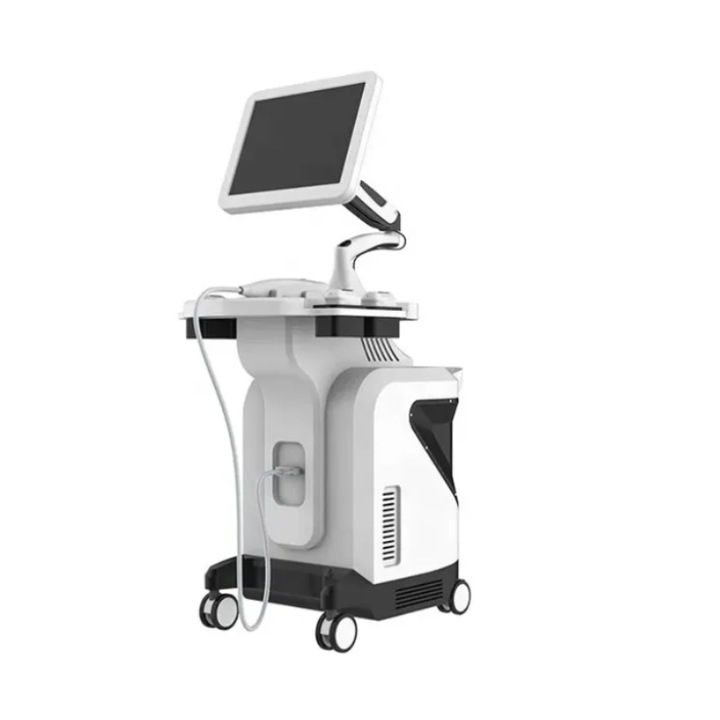 Професионален HIFU 5D Ice вертикален апарат, лифтинг на лице и преоформяне на тялото, 10 000 инжекции, RF и HIFU за отслабване и стягане