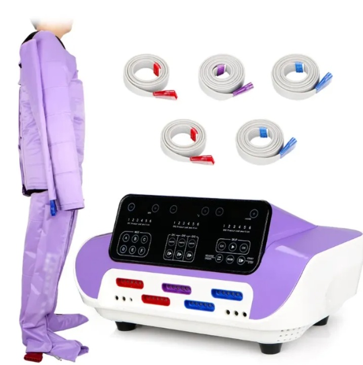 Aparat Profesional Presoterapie cu Infrarosu si Ecran LCD – Drenaj Limfatic, Slabire si Anti-Cellulita