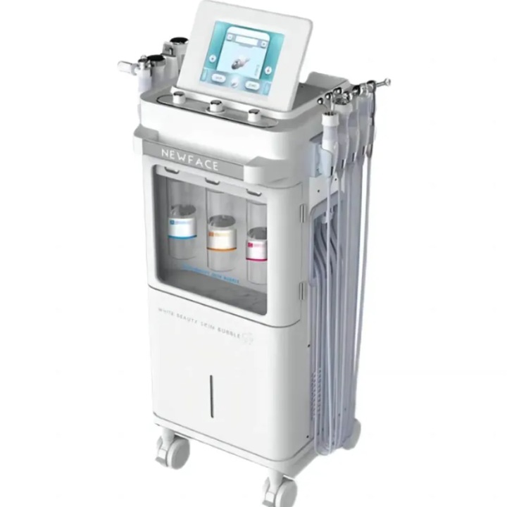 Aparat Facial 9 in 1 – Hydrodermabraziune cu Apa, Microdermabraziune, Curatare si Rejuvenare Profesionala