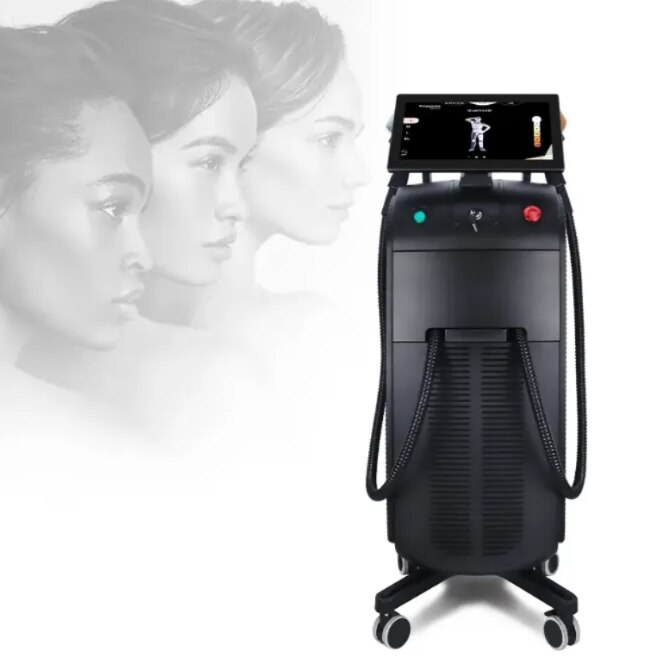 Aparat Profesional Epilare Definitiva 2 Manipuli Laser Dioda 1200W ...