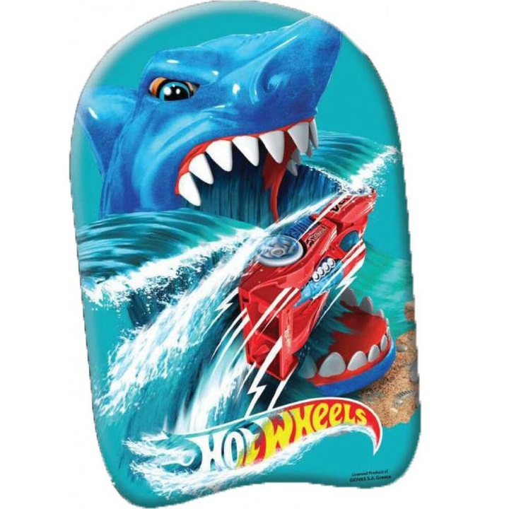 Hot Wheels Shark дъска за плуване, 45 см
