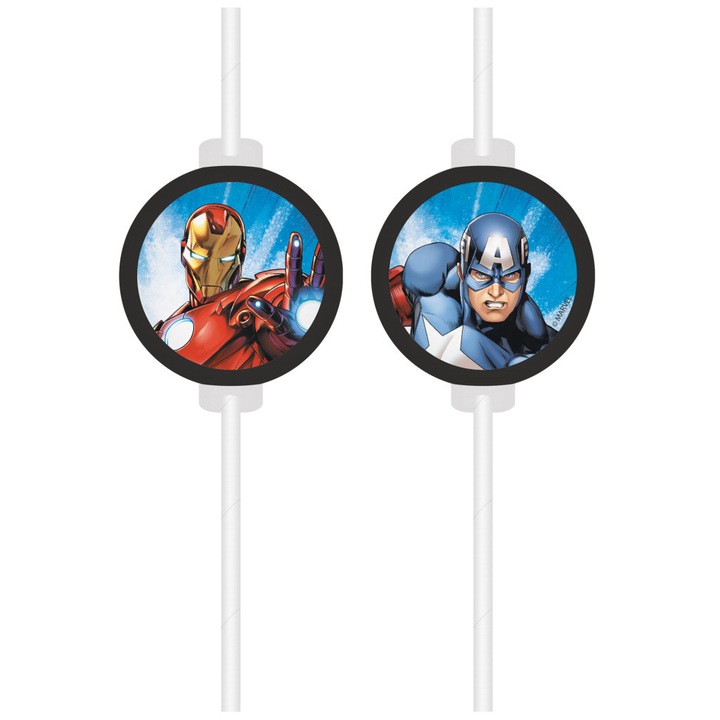 Paie de hartie Avengers Evergreen, set de 4, FSC