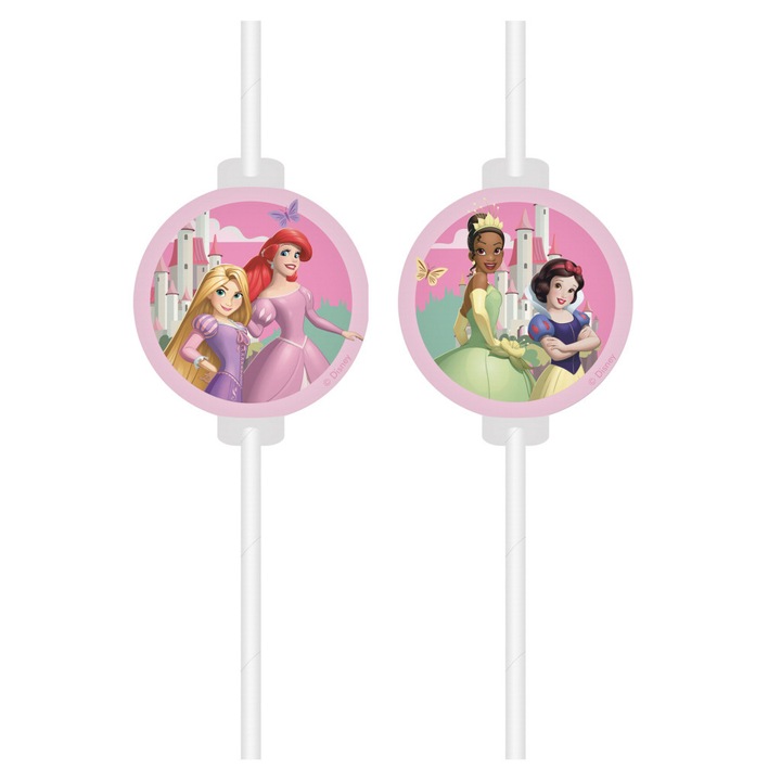 Paie de hartie Printesele Disney Create Your World, set de 4 FSC