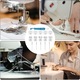 100 db univerzális háztartási varrógéptű készlet, 5 különböző varrógéptű méret, Vanaxalife®, Univerzális