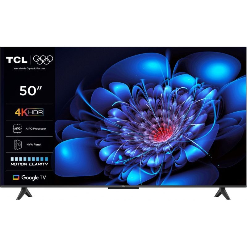 Televizor TCL 50 inch UHD 4K Android TV DVB Audio 2x10W HDR10