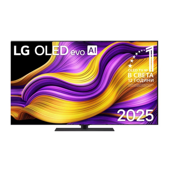 Телевизор LG OLED65G53LS, 65" UHD OLED evo, 4K (3840 x 2160), DVB-C/T2/S2, Full Cinema Screnn, Alpha 11 AI 4K, 120Hz Native (VRR 144Hz), ThinQ AI, HDR10, VRR, NVIDIA G-SYNC, AMD FreeSync, Dolby Vision, Dolby Atmos, Wi-Fi 6, Bluetooth, HDMI, US OLED65G53LS