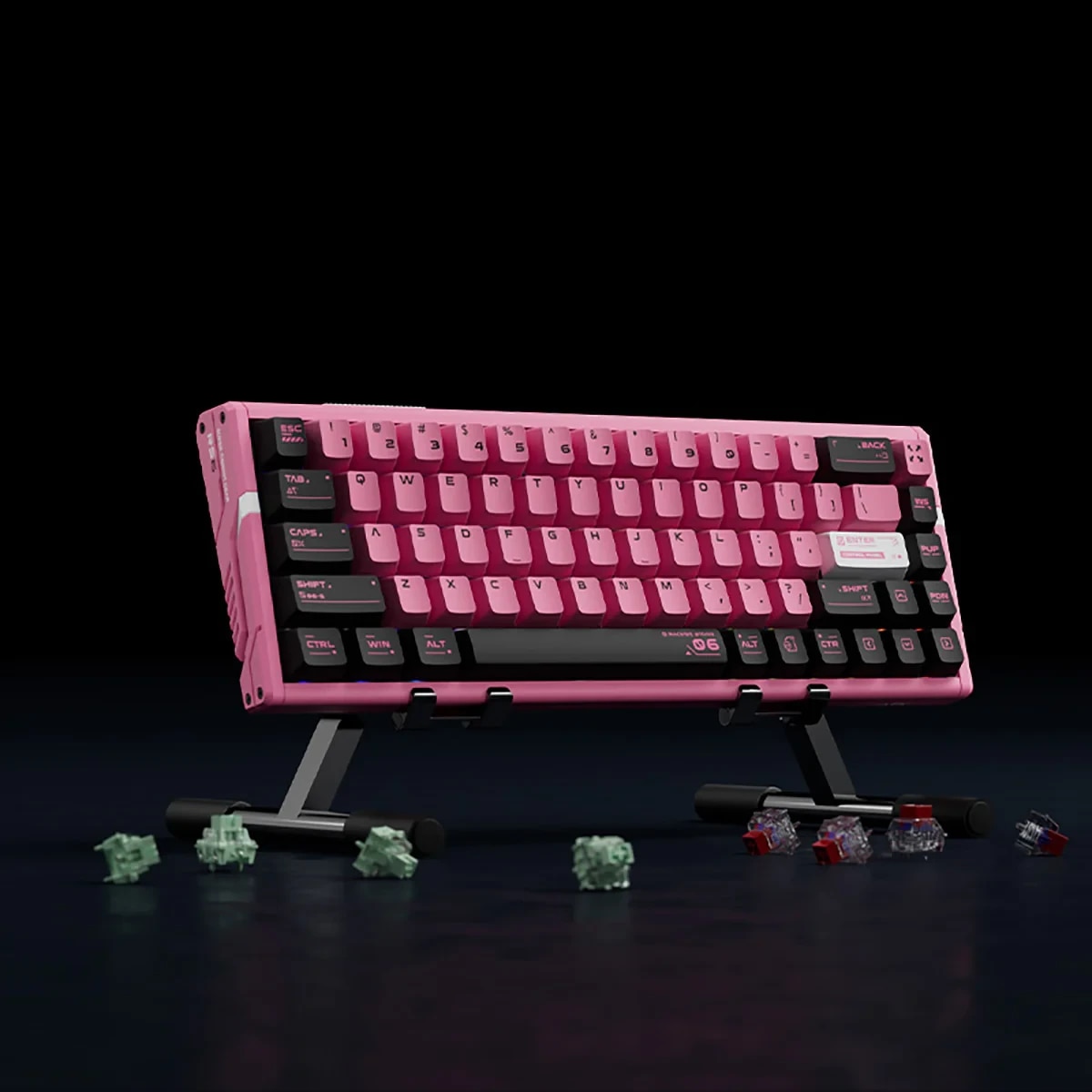 キーボード ATK GEAR RS6 Ultra Sakura Warrior Tastatura magnetica de gaming ATK RS6 Ultra Sakura Warrior