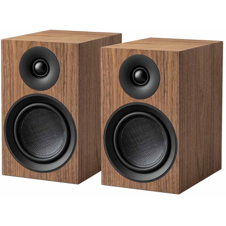 Озвучителна система Pro-Ject Speaker Box 5 E Carbon, Кафяв, 150 W