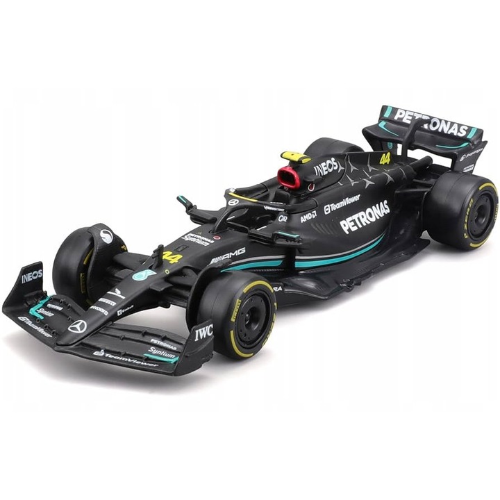 Macheta Formula 1 Mercedes-AMG W14 E Performance Lewis Hamilton 2023 #44 - 1/24 Premium Collectibles