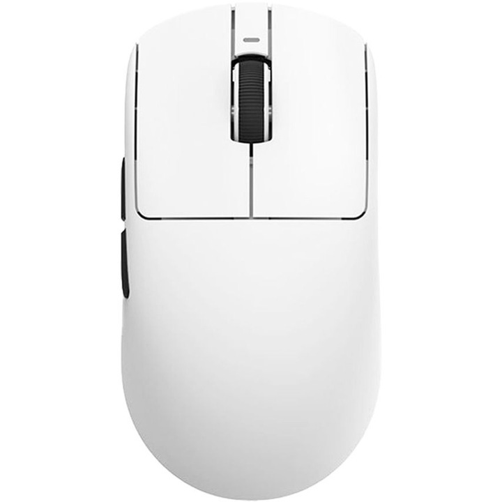 Безжична геймърска мишка VXE Dragonfly R1, Бял, Wireless