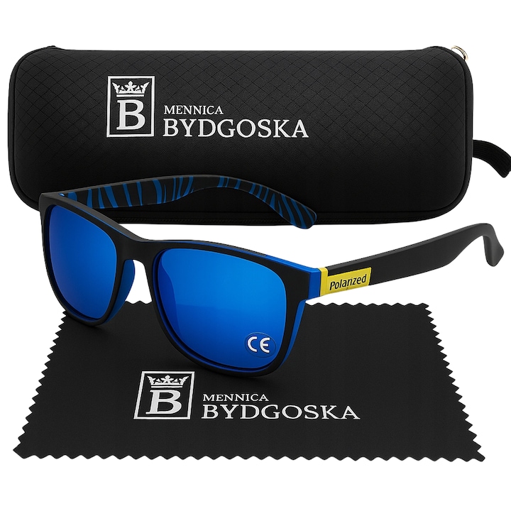 Ochelari de Soare Barbati, Polarizati, Lentile UV400, Cadru Elegant, Accesoriu Auto, Etui Inclus, Antireflex, Stil Casual, Confort Ocular, Vara, Vacanta, Drum, Conducere, Zilnic, Protectie Solara