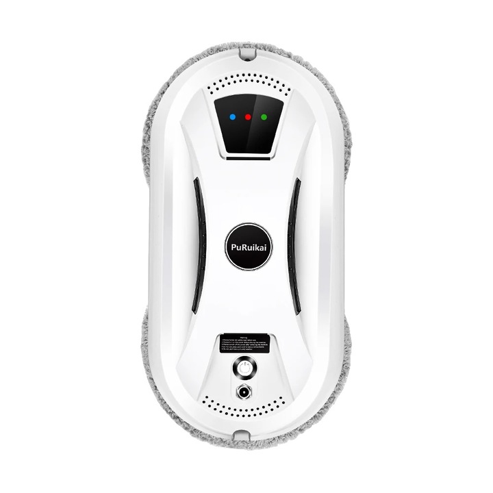 Робот за почистване на хардуер, автоматичен, почистване без следи, бял, кабел 4,5 м, 10 микрофибърни подложки