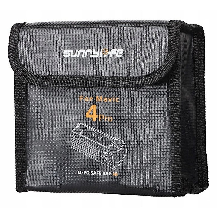 Carcasa ignifuga pentru 3x BATERII DJI Mavic 4 Pro, M4P-DC011-3