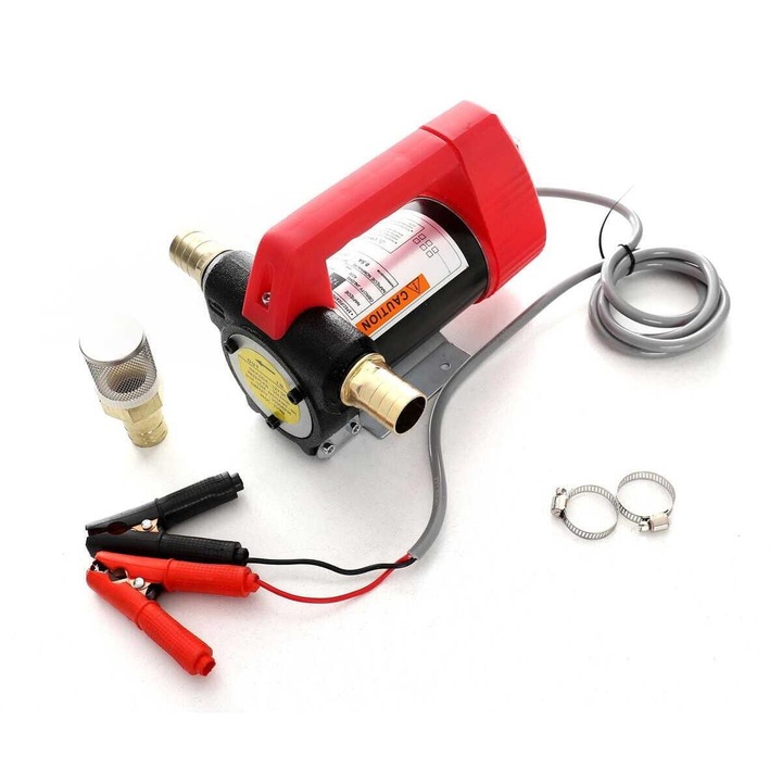 Pompa pentru transfer combustibil 12V, 250 W, 55 l/min, Kraft