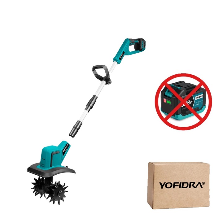 Електрически скарификатор, 1500W, ергономичен дизайн, без батерия, 150 мм x 200 мм