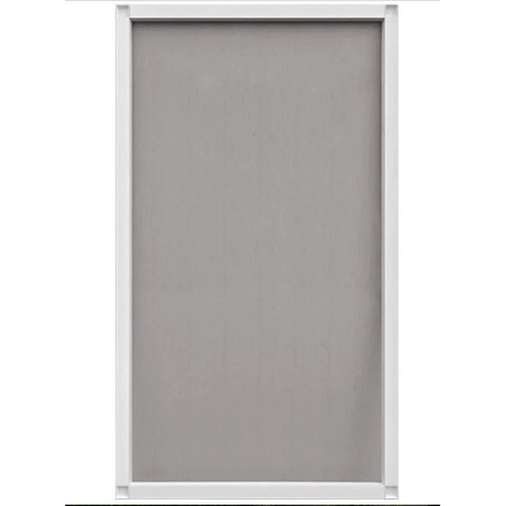 Plasa tantari / Plasa insecte, SOLIDON clasica, cu balamale, din aluminiu, asamblata 70x119 cm, alb