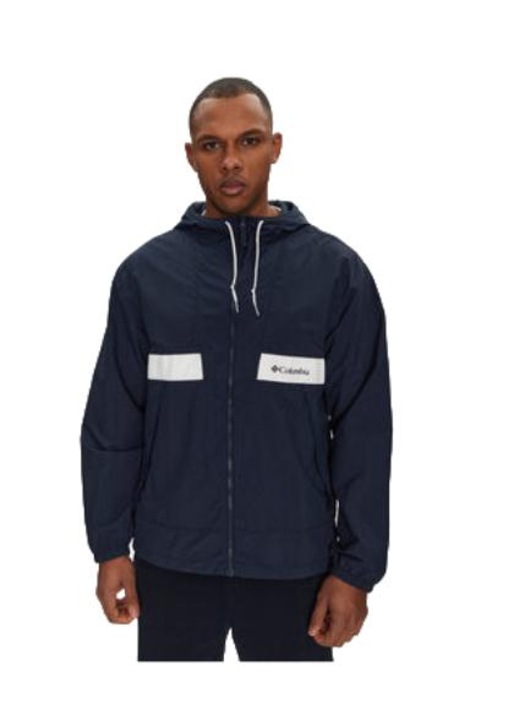 Férfi kabát, Columbia, sötétkék, nejlon