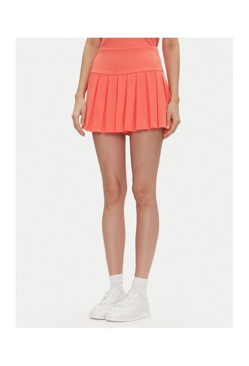 Спортна пола DKNY, корал, 70% полиестер, 30% рециклиран полиестер, L INTL