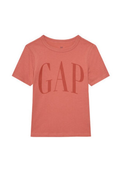 Férfi póló, GAP, narancssárga, 100% pamut