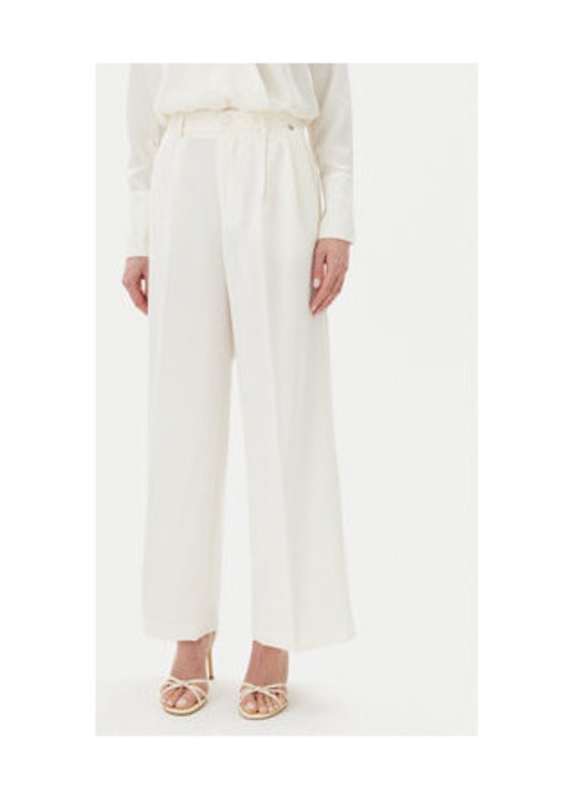 Rinascimento női nadrág, ekrü, L, poliészter/viszkóz