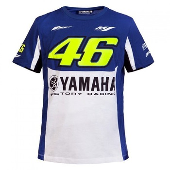 Tricou VR46 DUAL YAMAHA 2016 S Albastru Tricou VR46 DUAL YAMAHA 2016 S Albastru