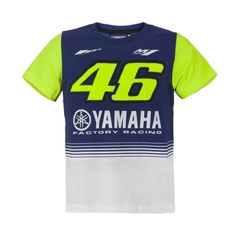 Tricou copii YAMAHA VR46 T-SHIRT multicolor Albastru Tricou copii YAMAHA VR46 T-SHIRT multicolor Albastru