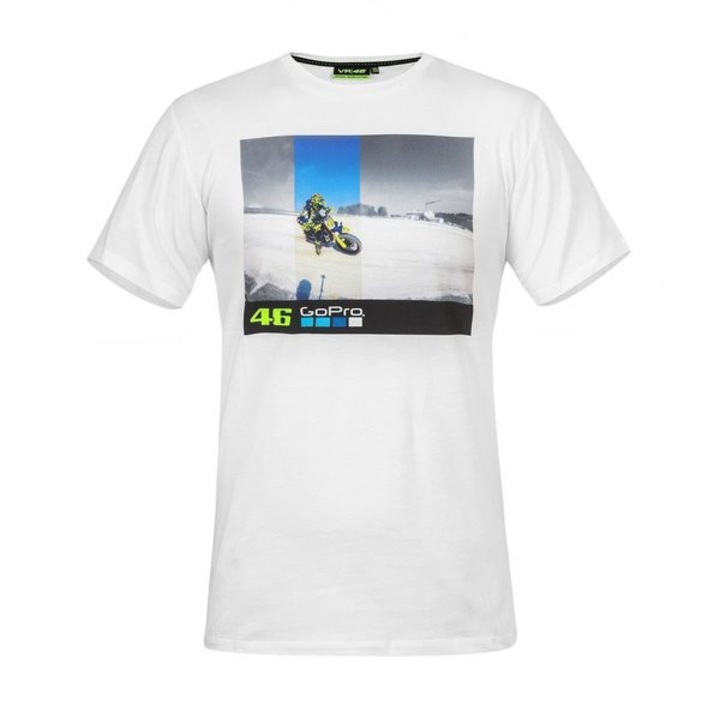 Tricou VR|46 GOPRO RANCH T-SHIRT M Alb