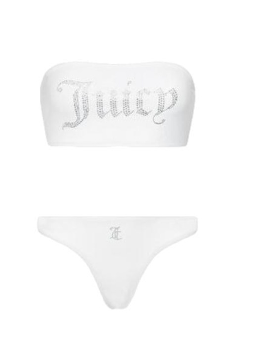 Női fürdőruha, Juicy Couture, fehér, nejlon, elasztán, XL INTL