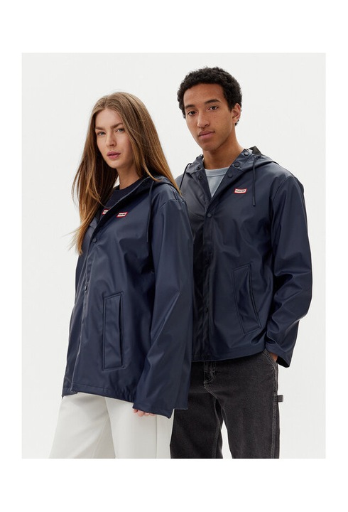 Geaca dama HUNTER, model HARU0012251, bleumarin, 100% poliester, 100% poliuretan