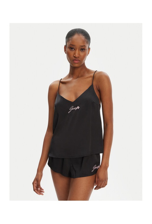 Pijamale dama, Juicy Couture, JCLCT125511, poliester/elastan, negru, XS INTL
